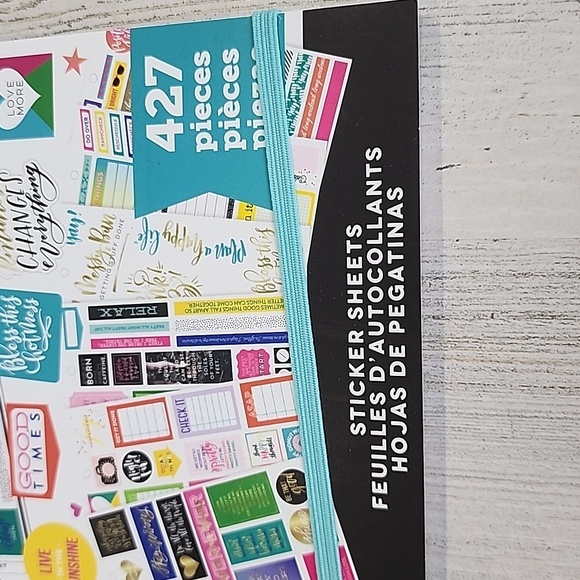The Happy Planner Quotes 30 sticker sheets 427 stickers fits Classic Planner NEW - Picture 4 of 7